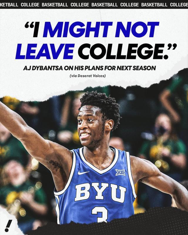 开云app-NBA状元大热今年不参选？迪班萨的玩笑千万别当真